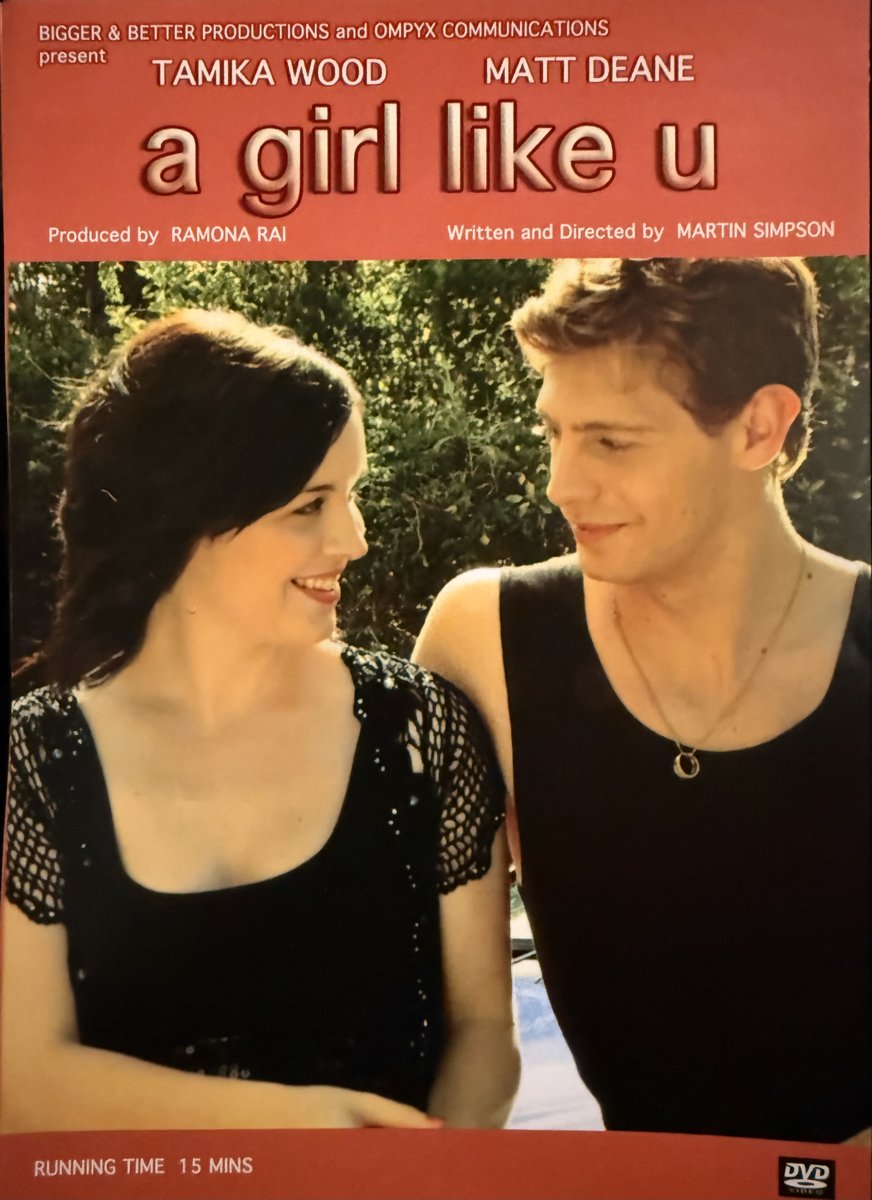 A Girl Like U poster — Tamika Wood and Matt Deane